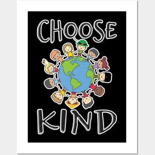 'Choose Kindness Be Kind Anti-Bullying' Kindness Posters and Art